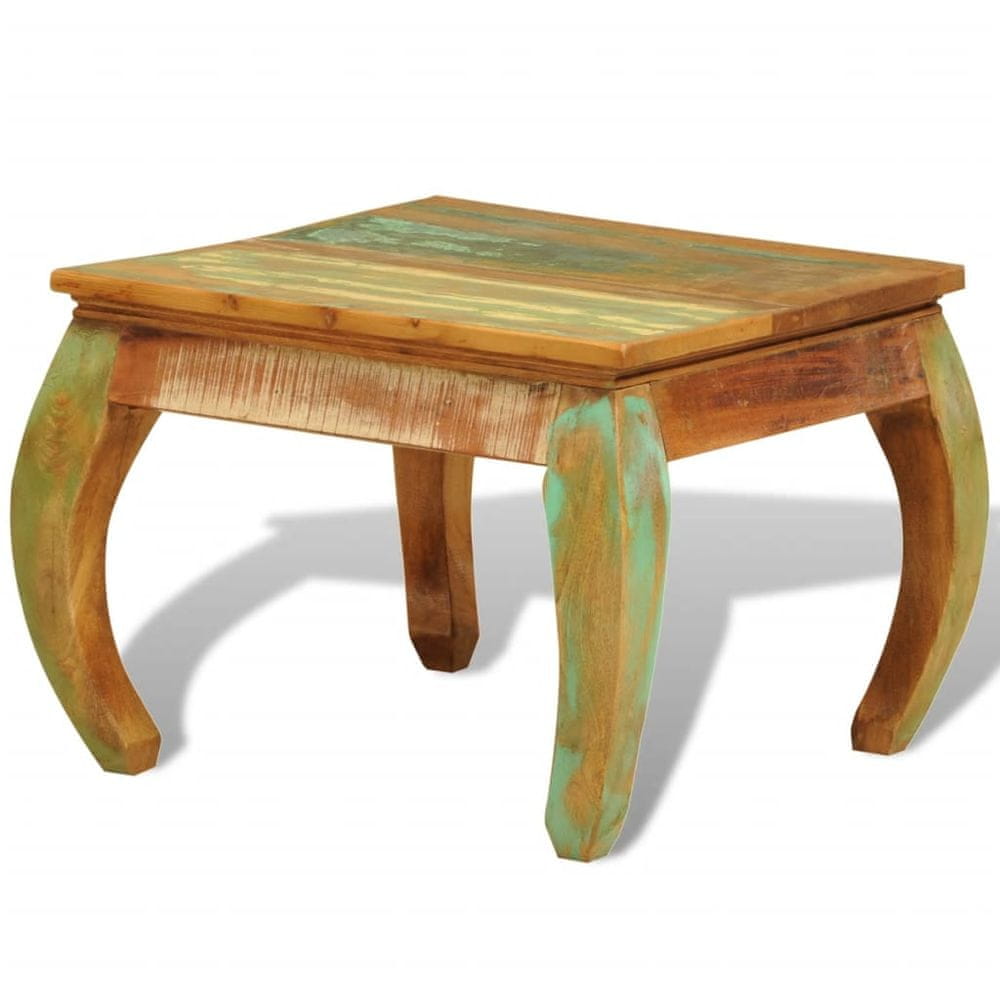 Vidaxl Konferenčný stolík, vintage, recyklované drevo